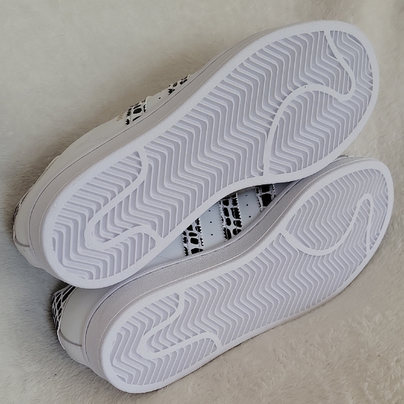 Adidas Superstar Original Casual Leopard Stripes Shoes For Women Size 7.5 - Picture 8 of 10